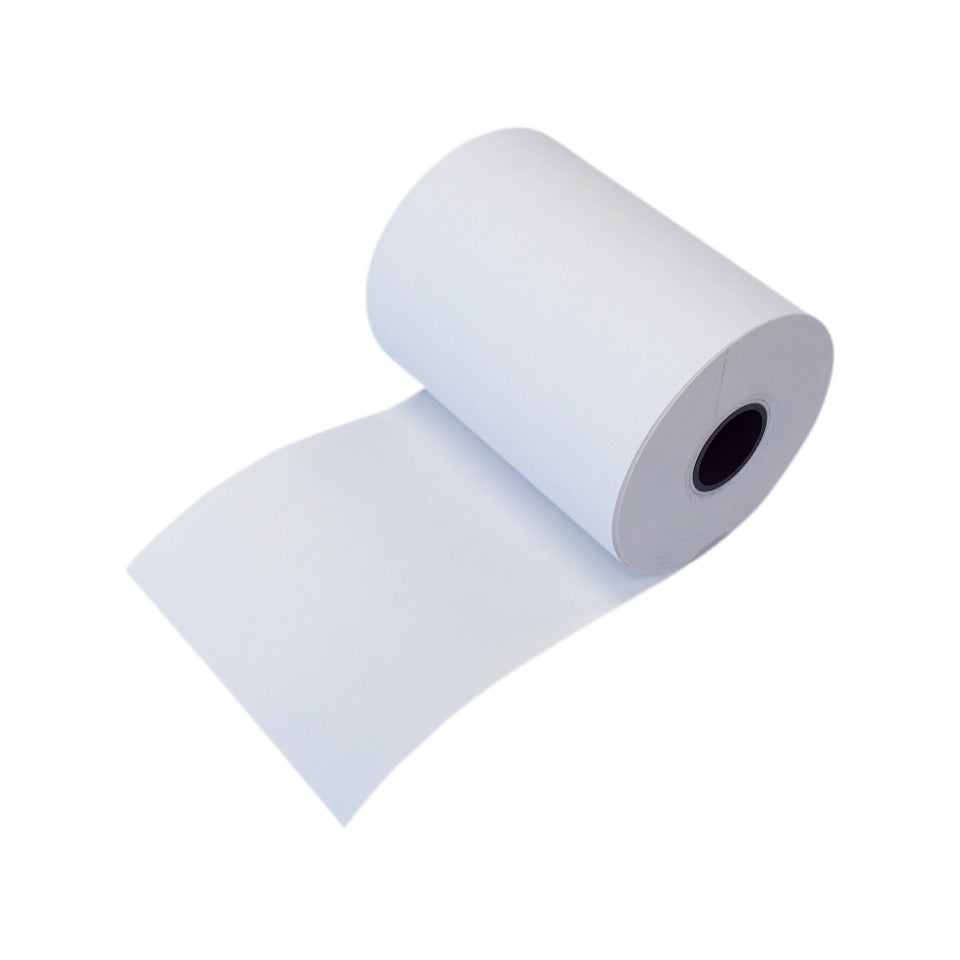 Thermorolle, 80-80-12mm, 48g/m², 5 Stück, weiß Q-CONNECT KF19098 Q-CONNECT KF19098 80m 48g