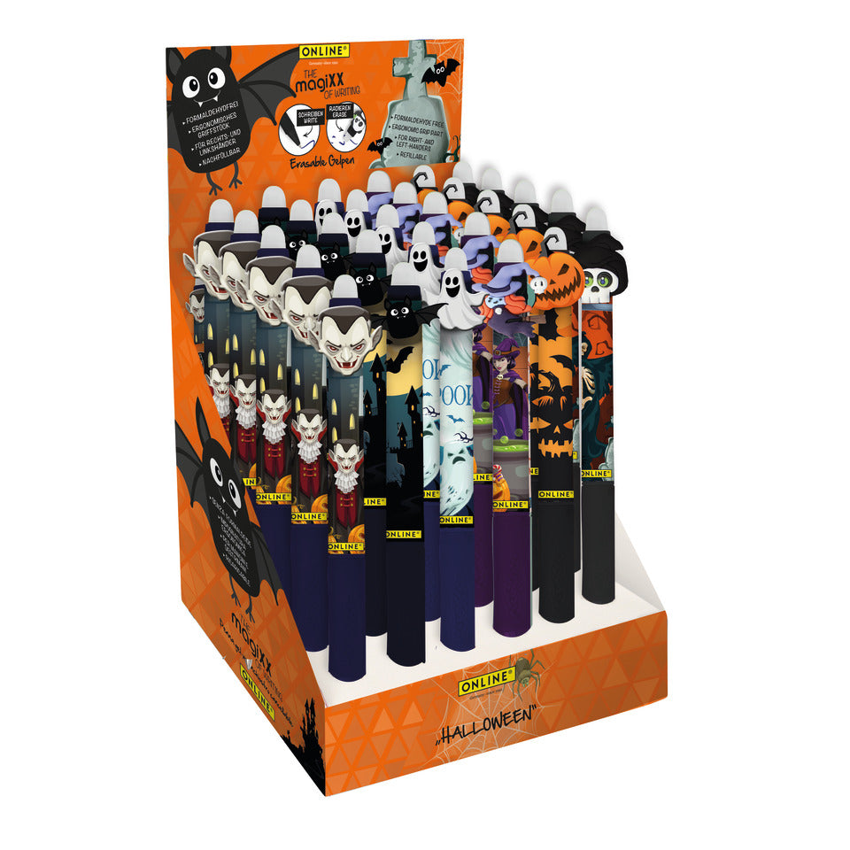 Gelschreiber magiXX Fun Halloween, 0,7 mm, sortiert ONLINE 35513/30 ONLINE 35513/30 magiXX Fun