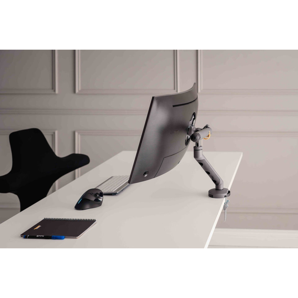 Monitorarm BE Flexible Single, dunkelgrau BAKKERELKHUIZEN BNEBFSDG