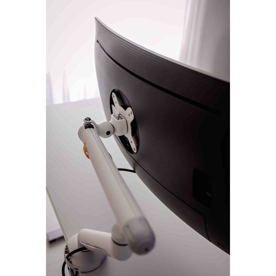 Monitorarm BE Flexible Single, weiß BAKKERELKHUIZEN BNEBFSW