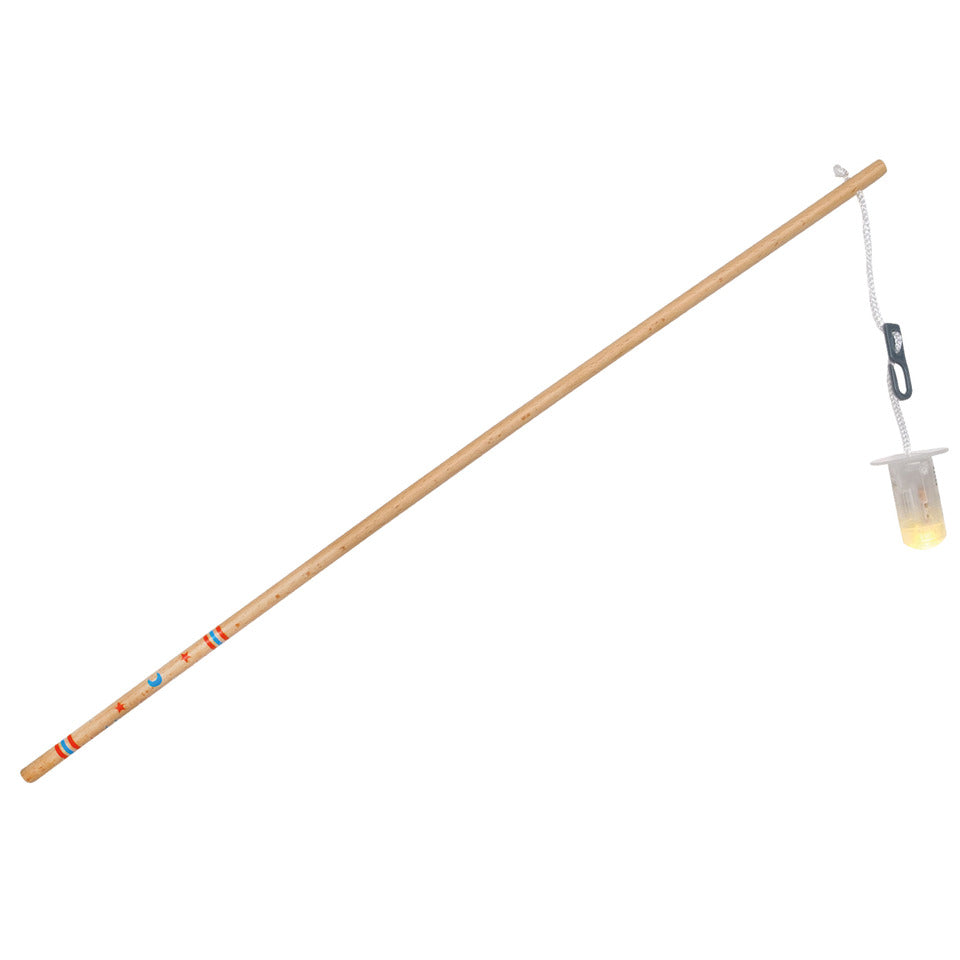 Holz-Laternenstab LED, 50 cm TIB 40550 TIB 40550/9911648 L 50cm