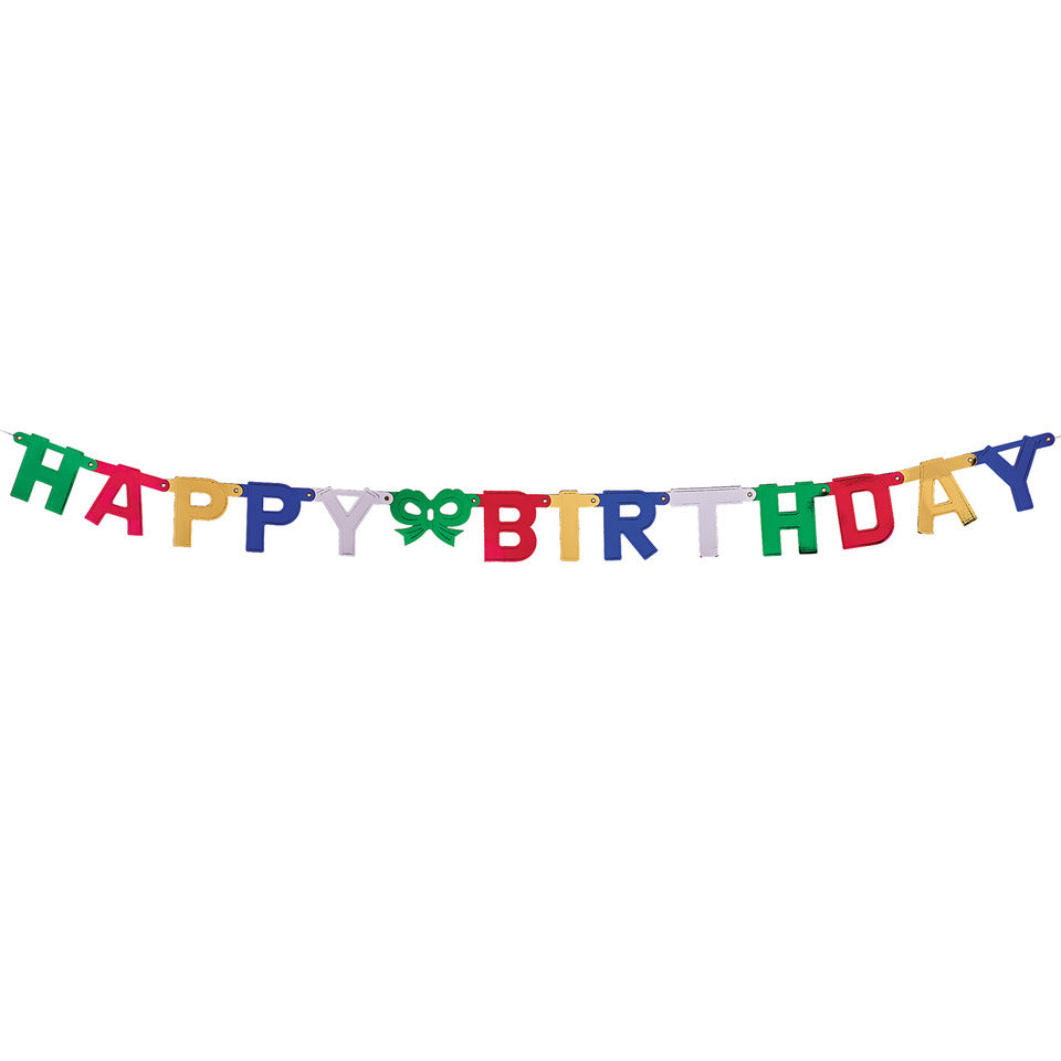 Girlande "Happy Birthday", 152 cm, bunt TIB 14000 TIB 14000 L 152cm