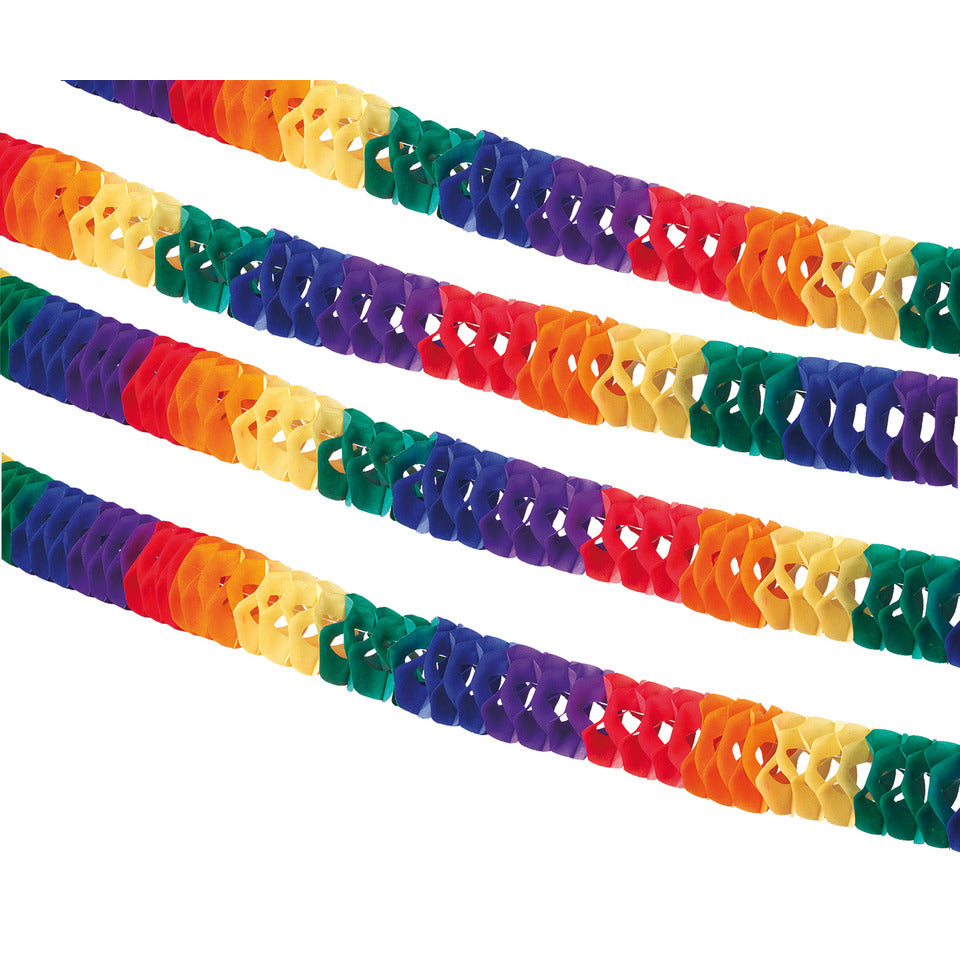 Mini-Girlande, Ø 4 x 150 cm, 4 Stück, bunt TIB 14199 TIB 14199 L 150cm D 4cm