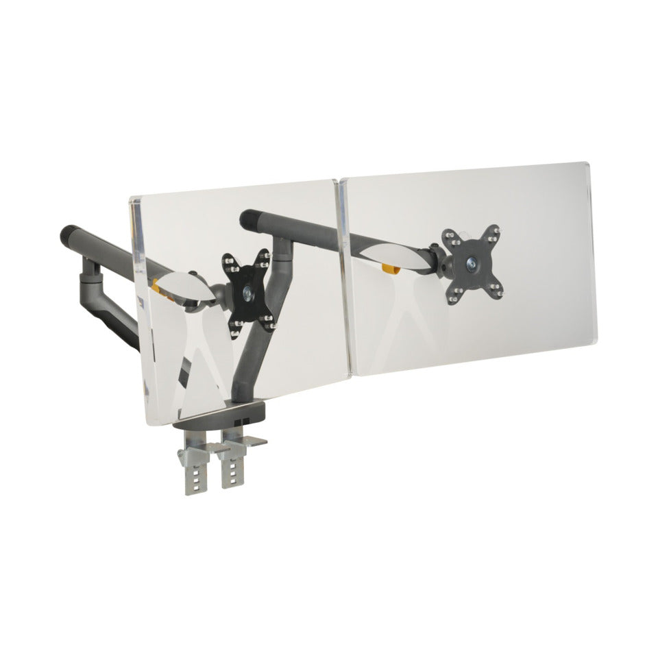 Monitorarm BE Flexible Dual, schwarz BAKKERELKHUIZEN BNEBFDB