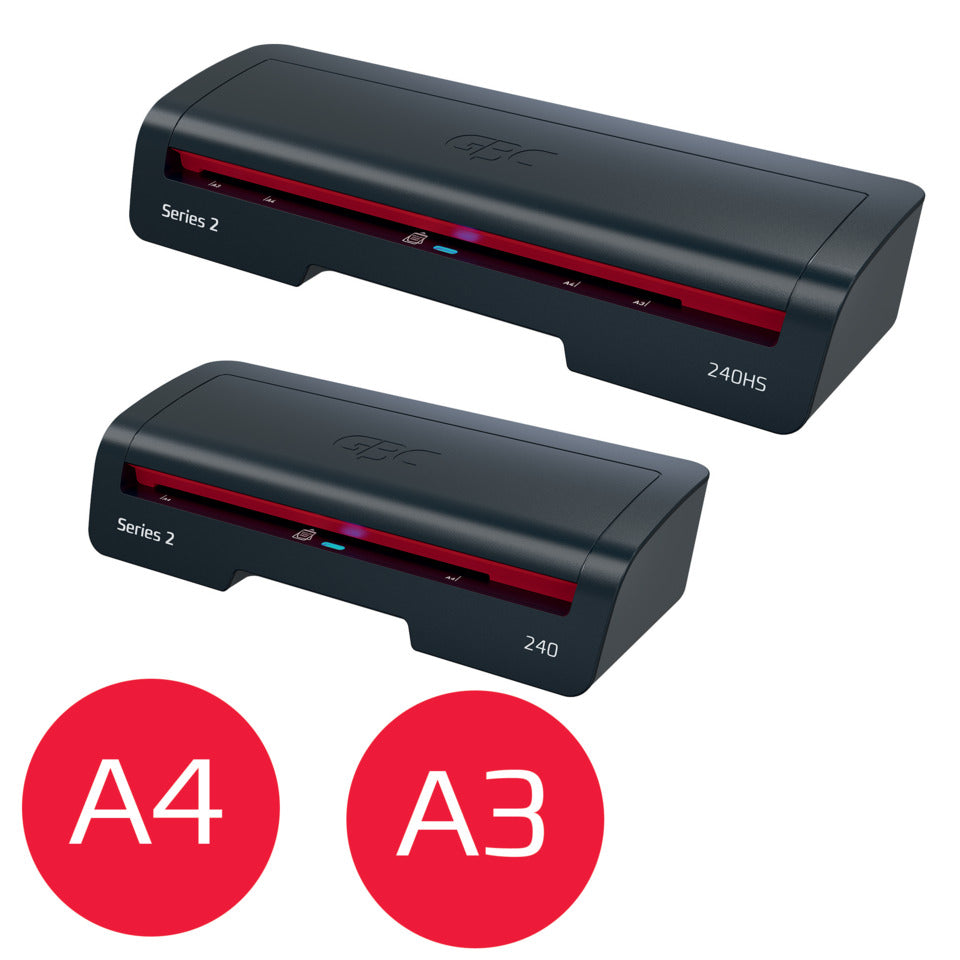Laminator 240, A4, schwarz/rot GBC 4410068EU GBC 4410068EU Series 240