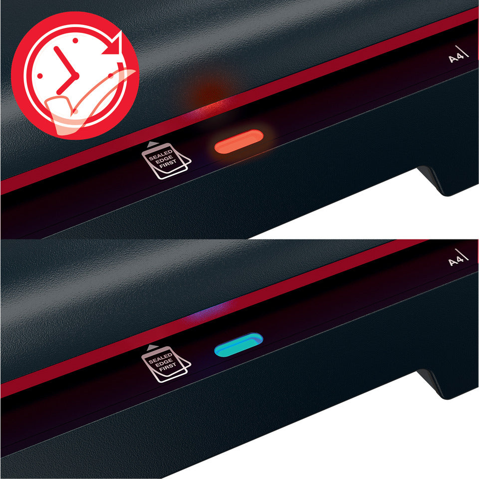 Laminator 240, A4, schwarz/rot GBC 4410068EU GBC 4410068EU Series 240