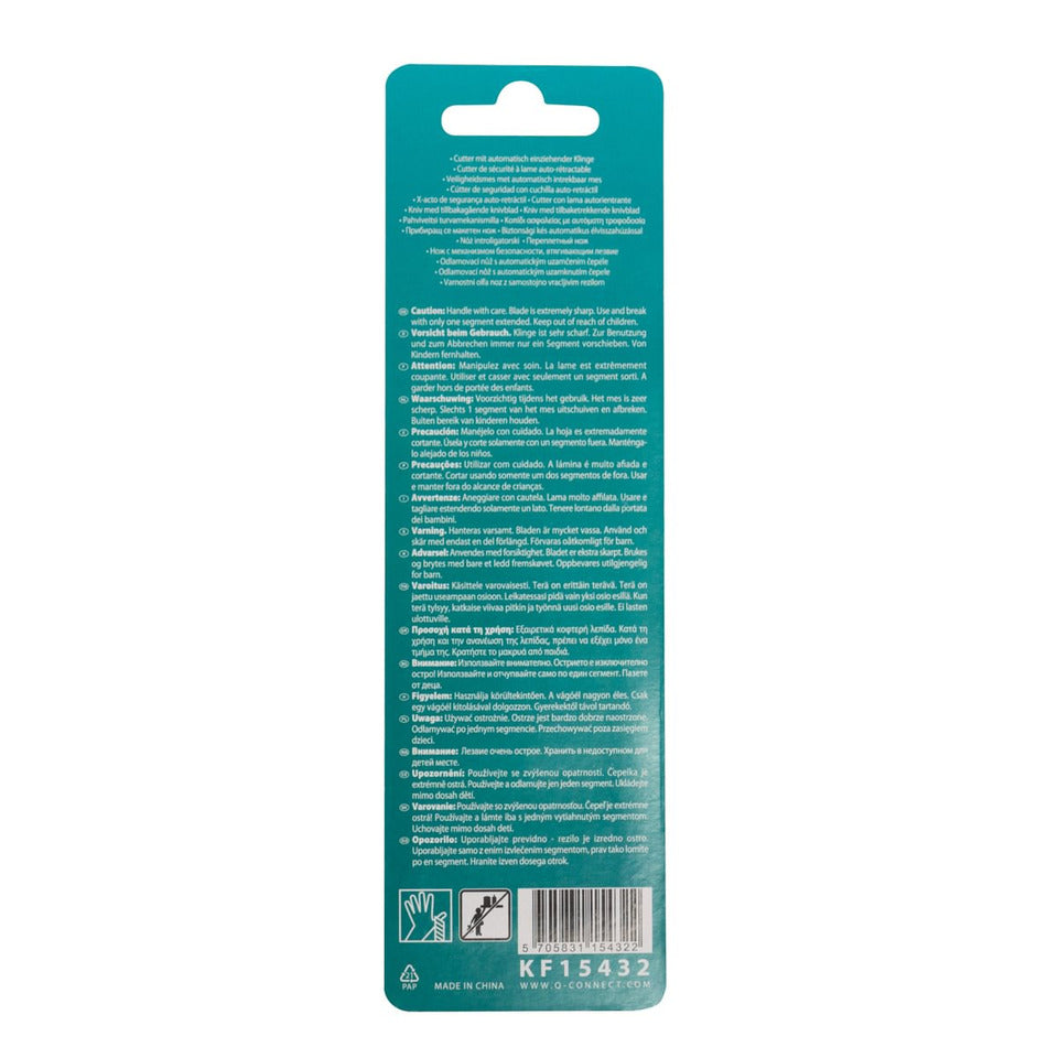 Sicherheitscutter, 18mm Q-CONNECT KF15432 Q-CONNECT KF15432 E-84026 IA