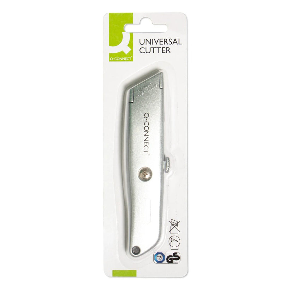 Trapezmesser, 18mm, silber Q-CONNECT KF10633 Q-CONNECT KF10633 18mm E-84019 IA