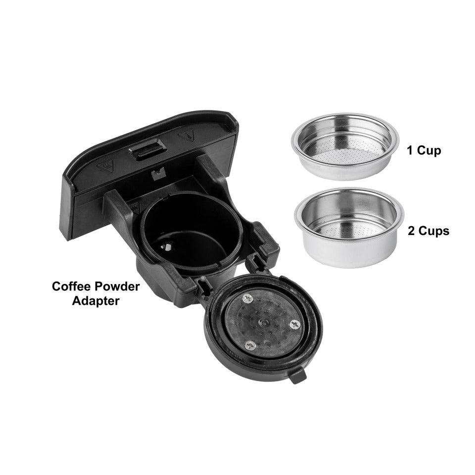 Kapselmaschine 5-in-1, 1,5l, schwarz TORNADO TOR7468489 TORNADO TOR7468489/TCM7042-GS