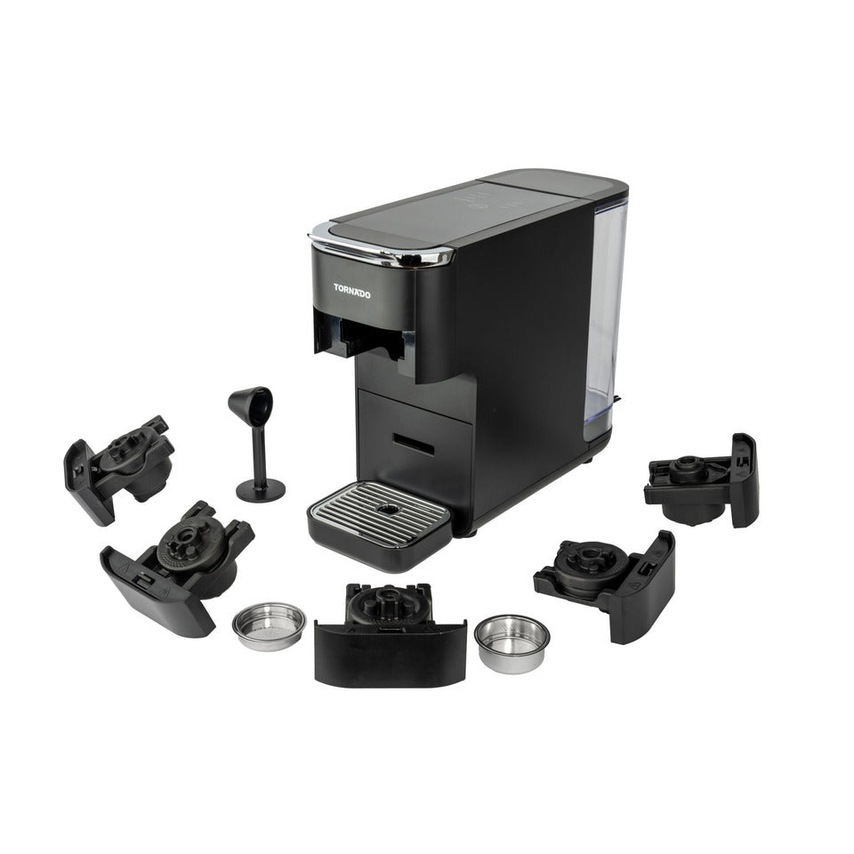 Kapselmaschine 5-in-1, 1,5l, schwarz TORNADO TOR7468489 TORNADO TOR7468489/TCM7042-GS