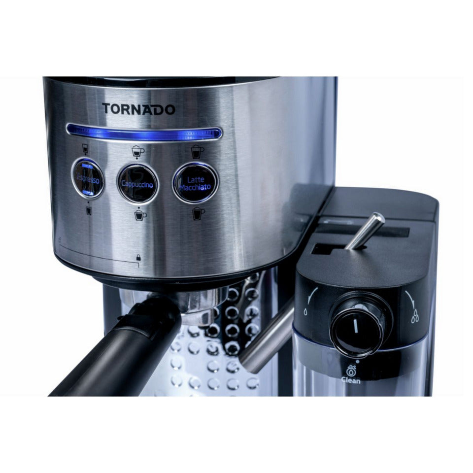 Siebträger-Kaffeemaschine TCM14125, 1,2l, schwarz TORNADO TOR7458213