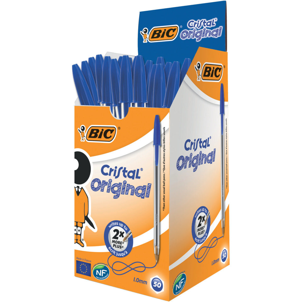 Kugelschreiber Cristal® Original, 0,4 mm, blau BIC 8373609 BIC 8373609 802156