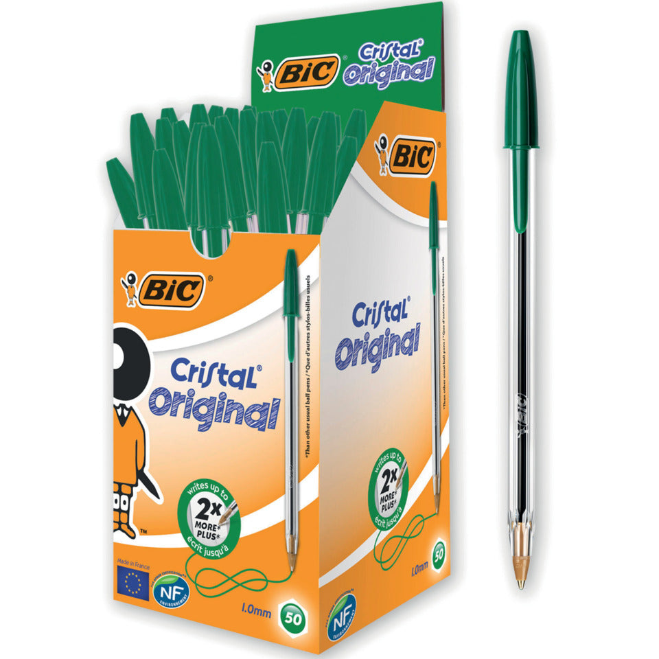 Kugelschreiber Cristal® Original, 0,4 mm, grün BIC 8373629 BIC 8373629 802158