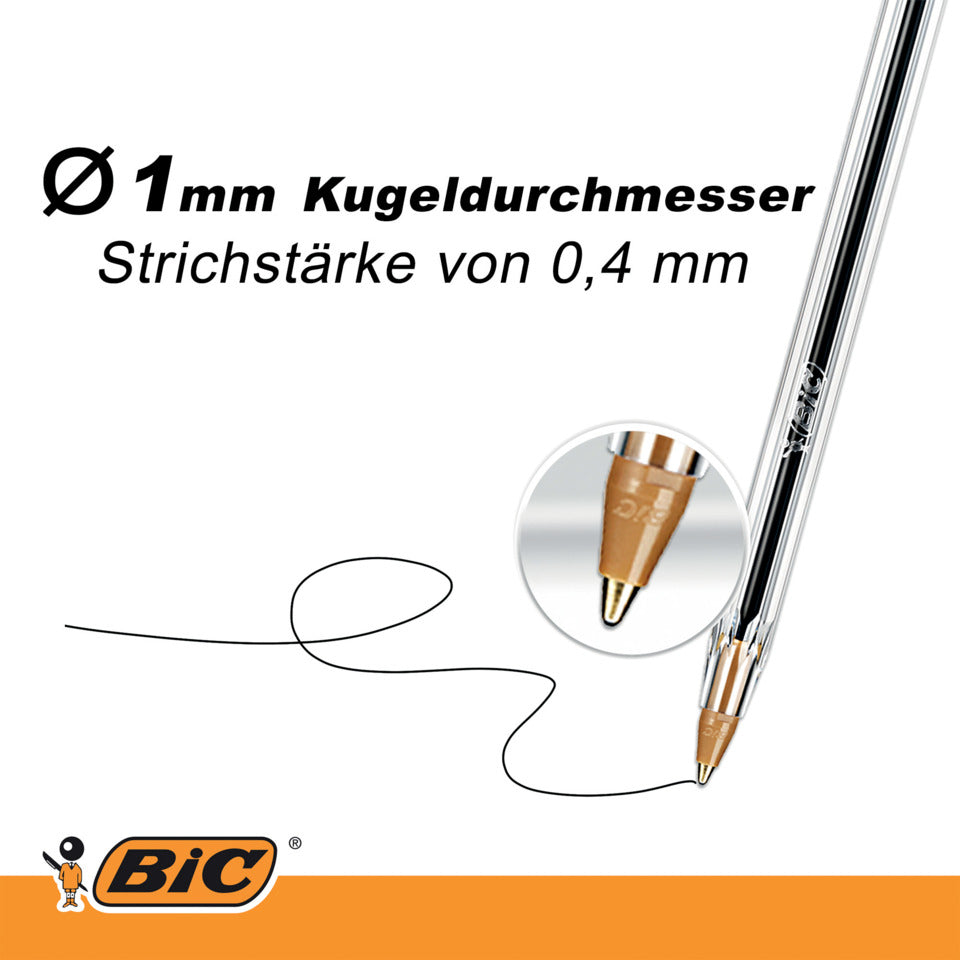Kugelschreiber Cristal® Original, 0,4 mm, grün BIC 8373629 BIC 8373629 802158