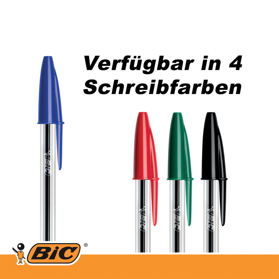 Kugelschreiber Cristal® Original, 0,4 mm, schwarz BIC 8373639 BIC 8373639 802159