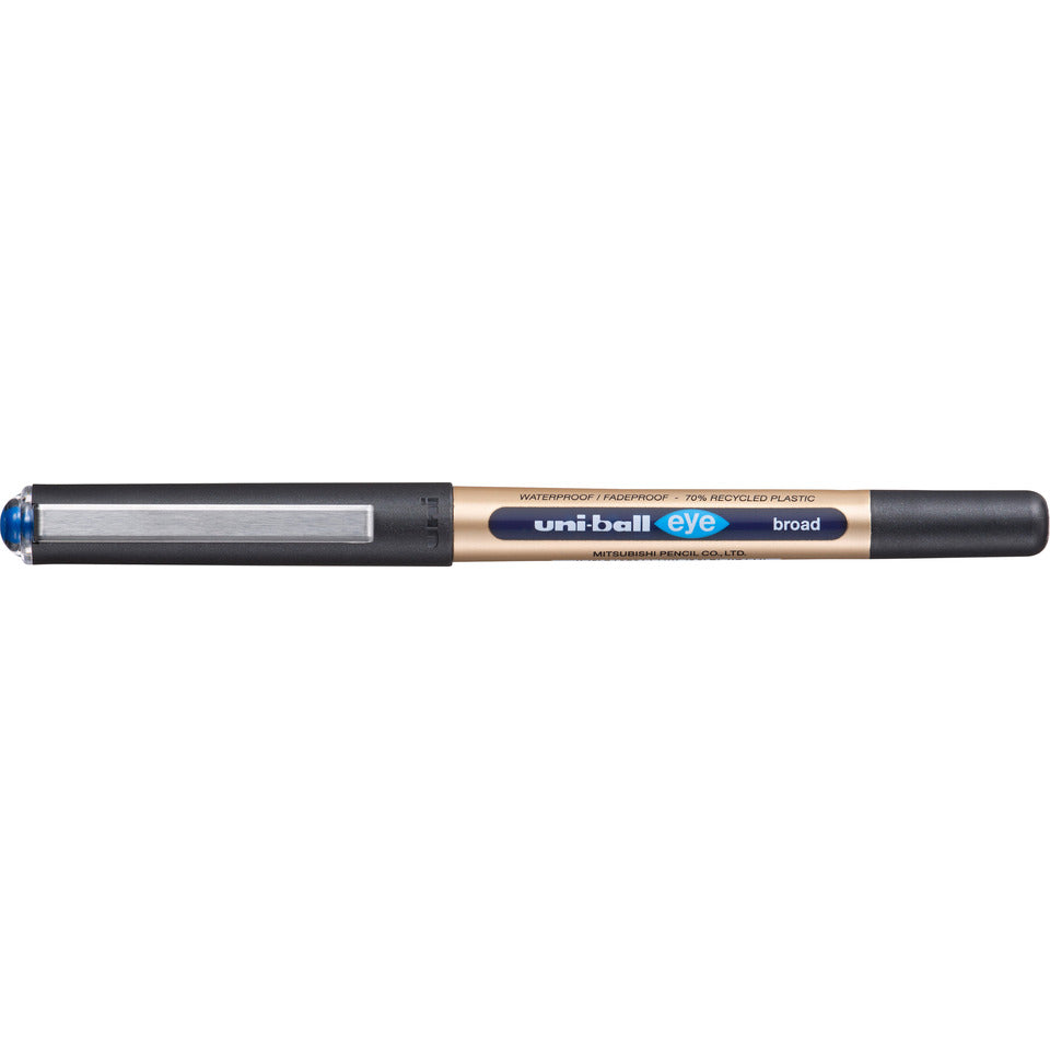 Tintenroller UB-150-10E Eye broad, 0,65 mm, blau UNI-BALL 241352