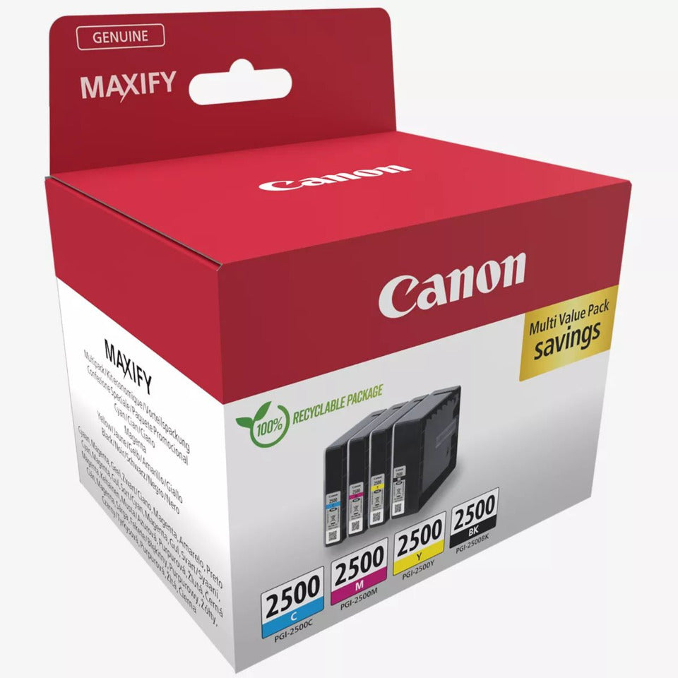 Multipack PGI-2500, 3-farbig, sortiert CANON 9290B006