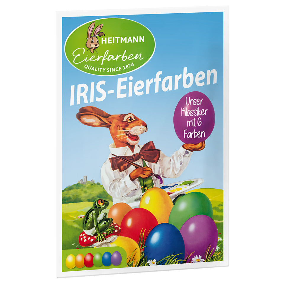 Ostereierfarbe Iris Heissfarben HEITMANN EIERFARBEN 1024442 1024442 1007784  5 Farben