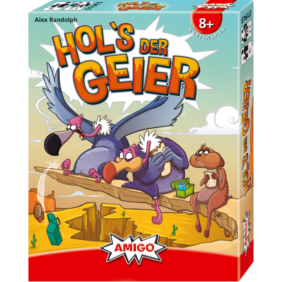 Kartenspiel, Hols der Geier - Punkte sammeln, bevor der Geier kommt! AMIGO 01943