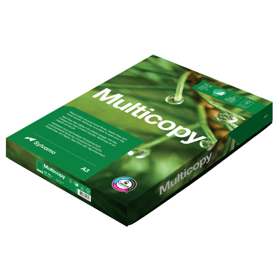 Premiumpapier Next, A3, 80g/m², 500 Blatt, weiß MULTICOPY 663850 MULTICOPY 663850/83307B80B