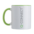 Keramiktasse, 0.33L, weiß Q-CONNECT 41040001