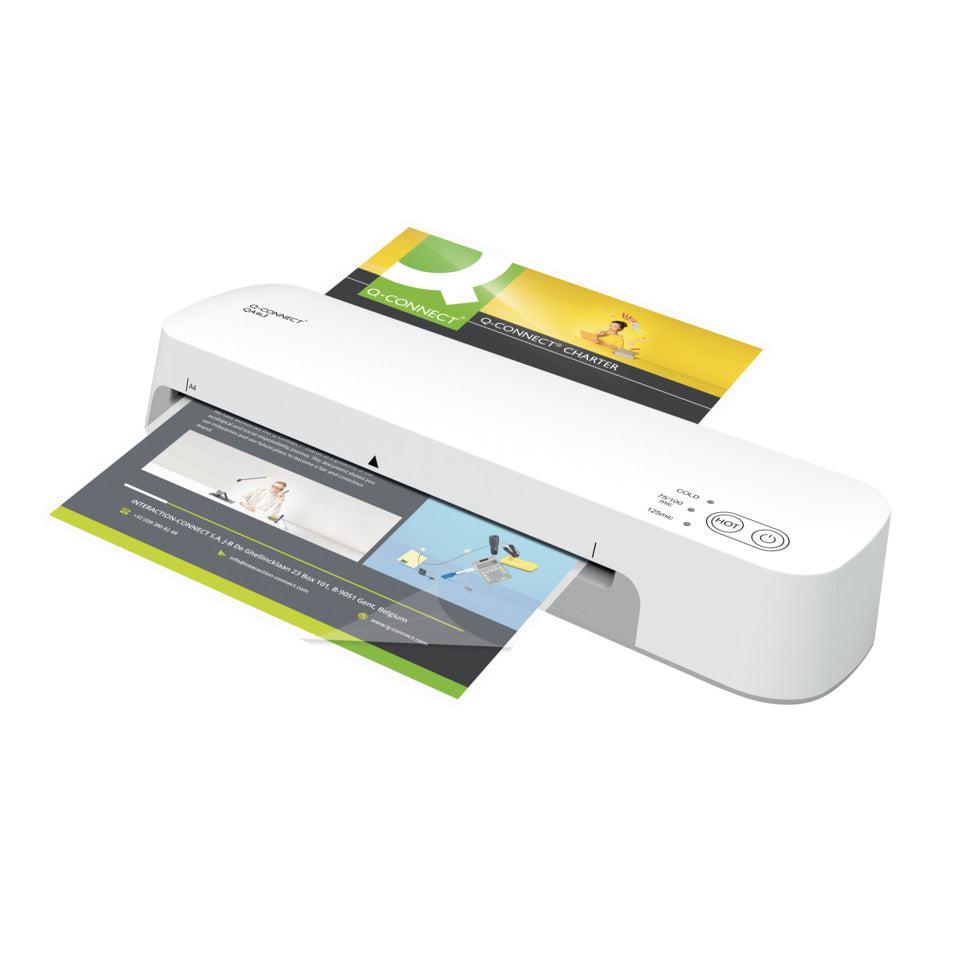 Laminator Standard, A4, weiß Q-CONNECT KF19091 Q-CONNECT KF19091 QA4s3