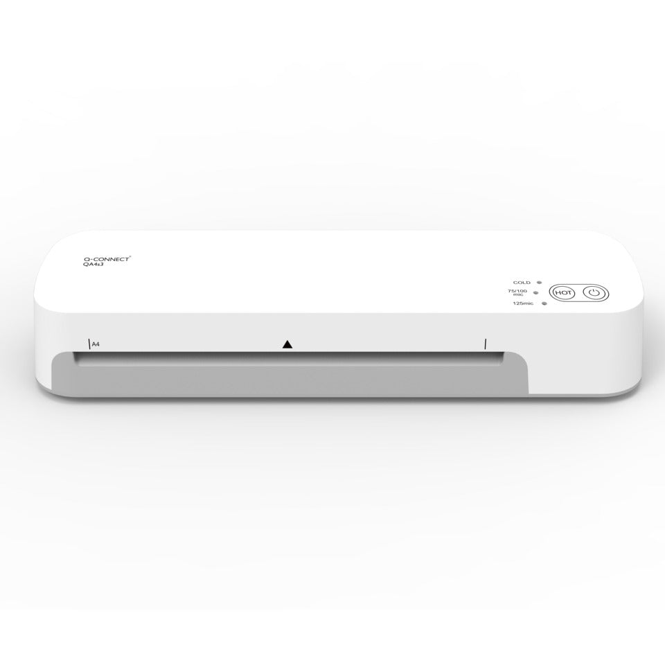 Laminator Standard, A4, weiß Q-CONNECT KF19091 Q-CONNECT KF19091 QA4s3