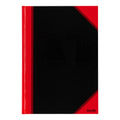 Chinakladde, A4, 96 Blatt, kariert, schwarz/rot BANTEX 100302815 BANTEX 100302815 schwarz/rot