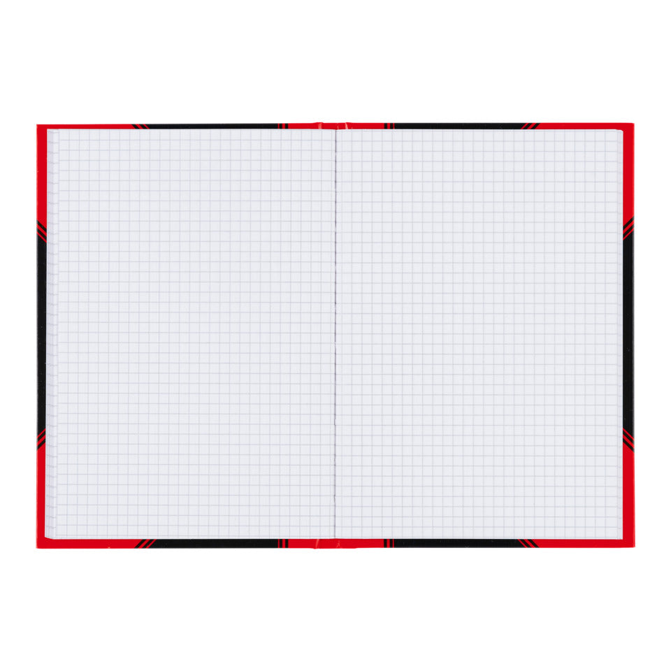 Chinakladde, A5, 96 Blatt, kariert, schwarz/rot BANTEX 100302817 BANTEX 100302817 schwarz/rot