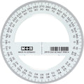 Vollkreis-Winkelmesser 2410, Ø 10 cm, glasklar MÖBIUS+RUPPERT 724100000 MÖBIUS+RUPPERT 724100000 10cm
