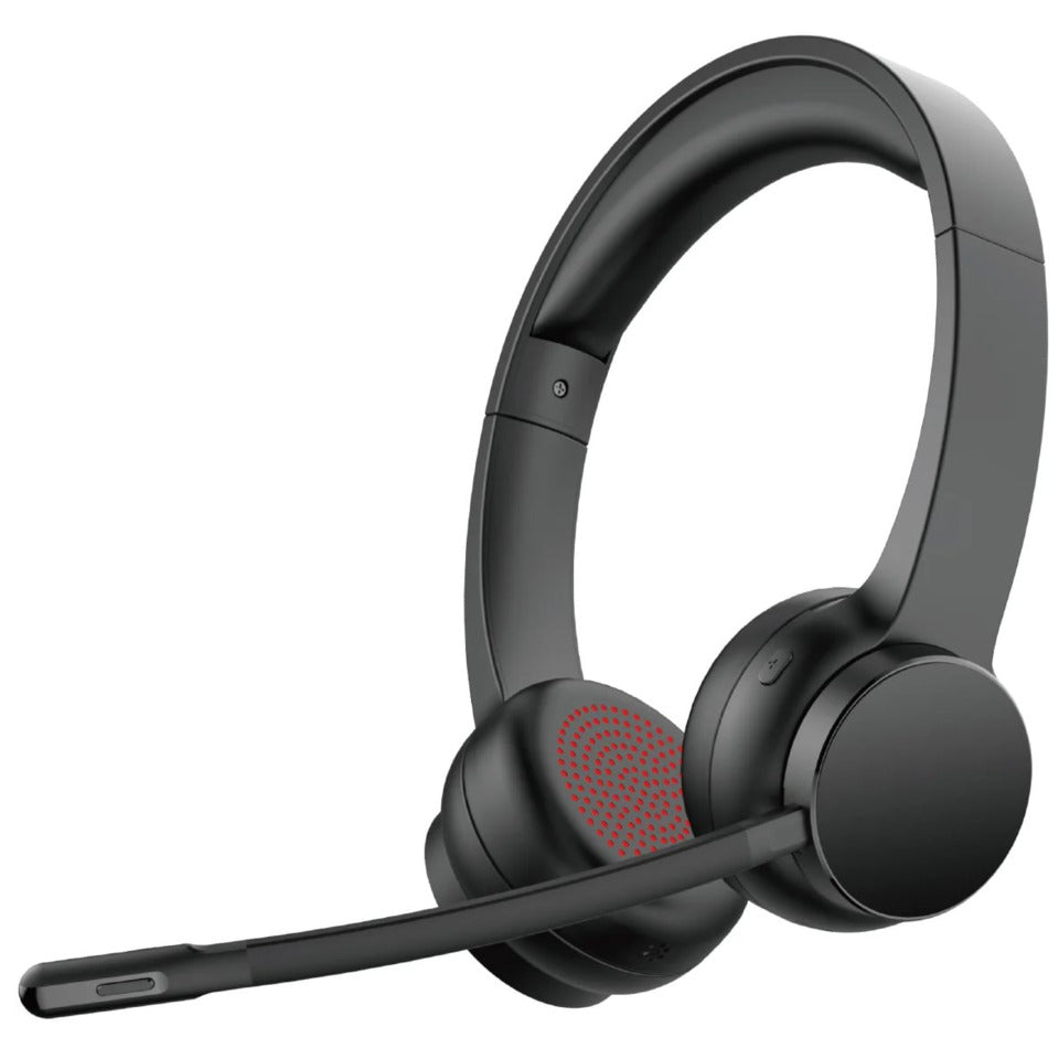 Headset mit Mikrofon Stereo kabellos Q-CONNECT KF17050 Q-CONNECT KF17050 schwarz