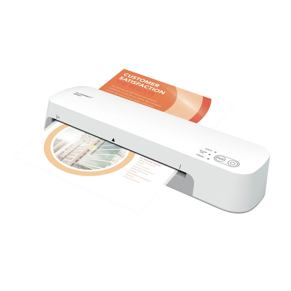 Laminator Standard, A4, weiß Q-CONNECT KF19091 Q-CONNECT KF19091 QA4s3