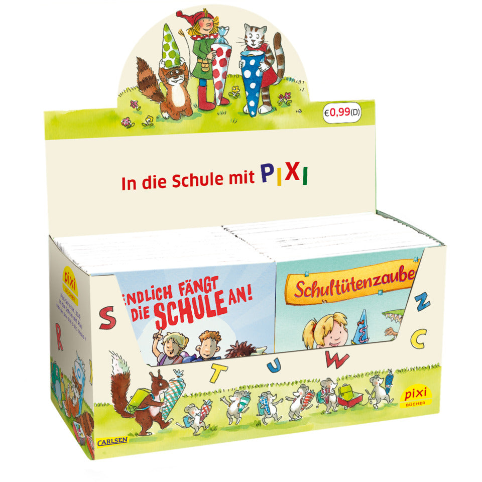 Bilderbuch Pixi Serie 304: In die Schule mit Pixi, 8 Titel, sortiert CARLSEN 105886 CARLSEN 105886 In die Schule mit Pixi