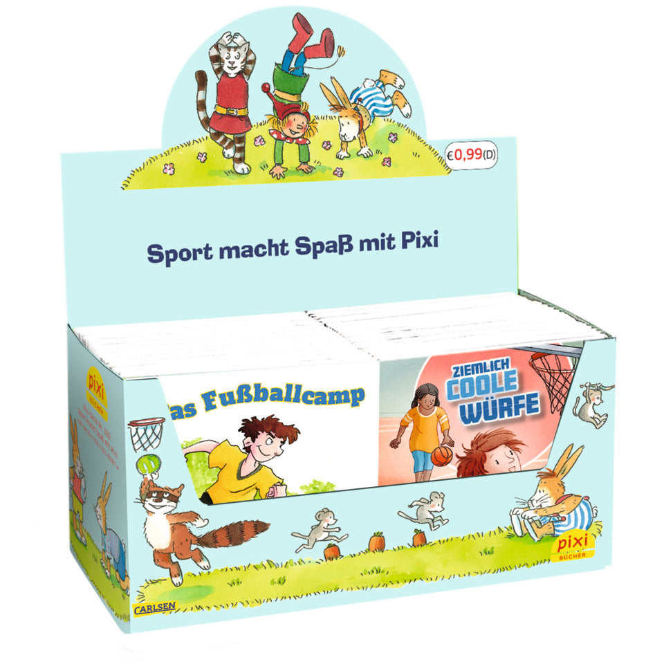 Bilderbuch Pixi Serie 305: Sport macht Spaß mit Pixi, 8 Titel, sortiert CARLSEN 105887 CARLSEN 105887 Sport macht Spaß mit Pixi