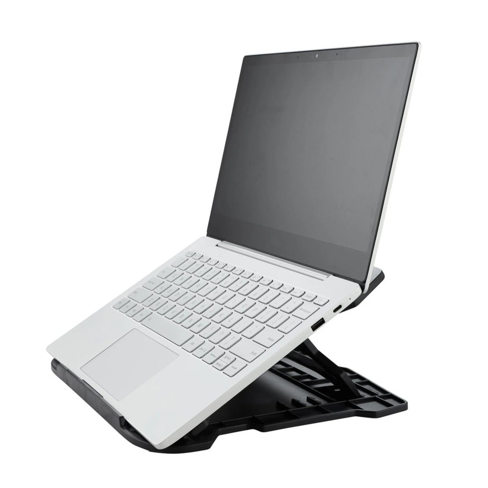 Notebookständer drehbar, 17", Kunststoff, schwarz Q-CONNECT KF14470 Q-CONNECT KF14470 drehbar