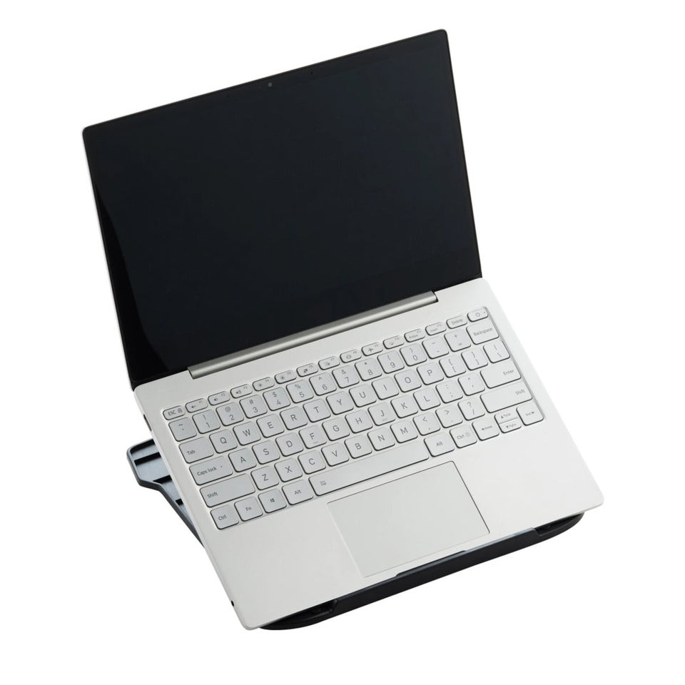 Notebookständer drehbar, 17", Kunststoff, schwarz Q-CONNECT KF14470 Q-CONNECT KF14470 drehbar