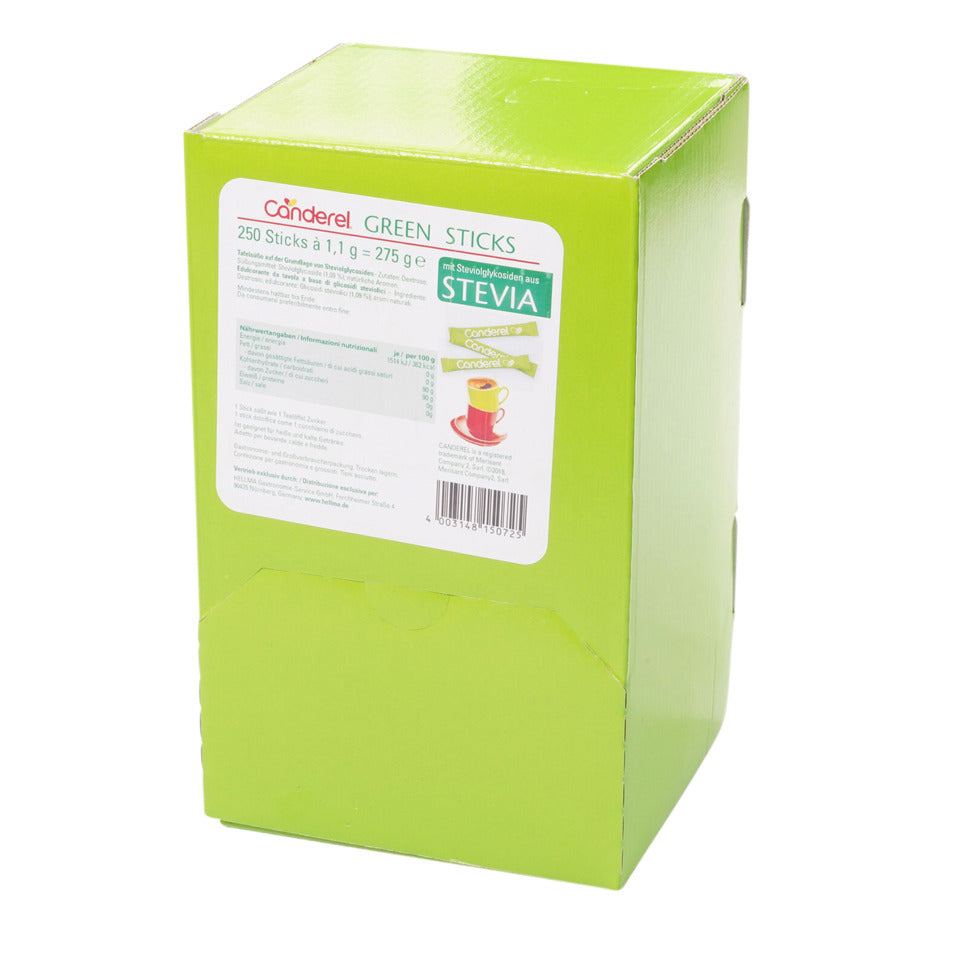 Süßstoff Stevia, 1,1g, 250 Stück CANDEREL 60115072 CANDEREL 60115072 1,1g