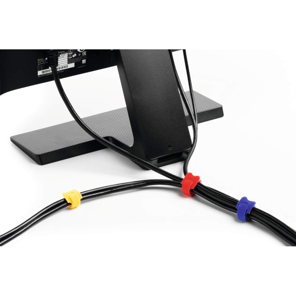 Kabelbinder mit Schlaufe, 12 x 200 mm, 10 Stück, sortiert Q-CONNECT KF19095