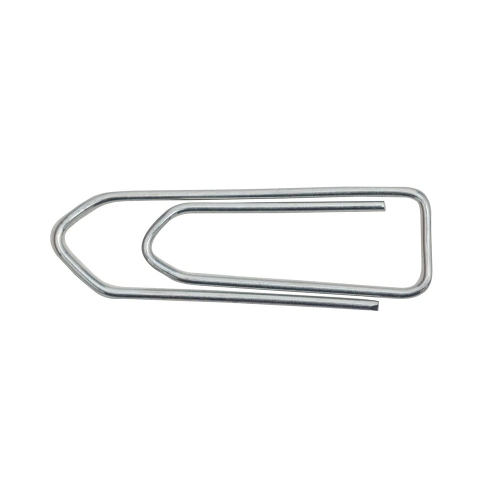 Büroklammer, 32mm, 1000 Stück, verzinkt Q-CONNECT KF01313 Q-CONNECT KF01313 verz.spitz