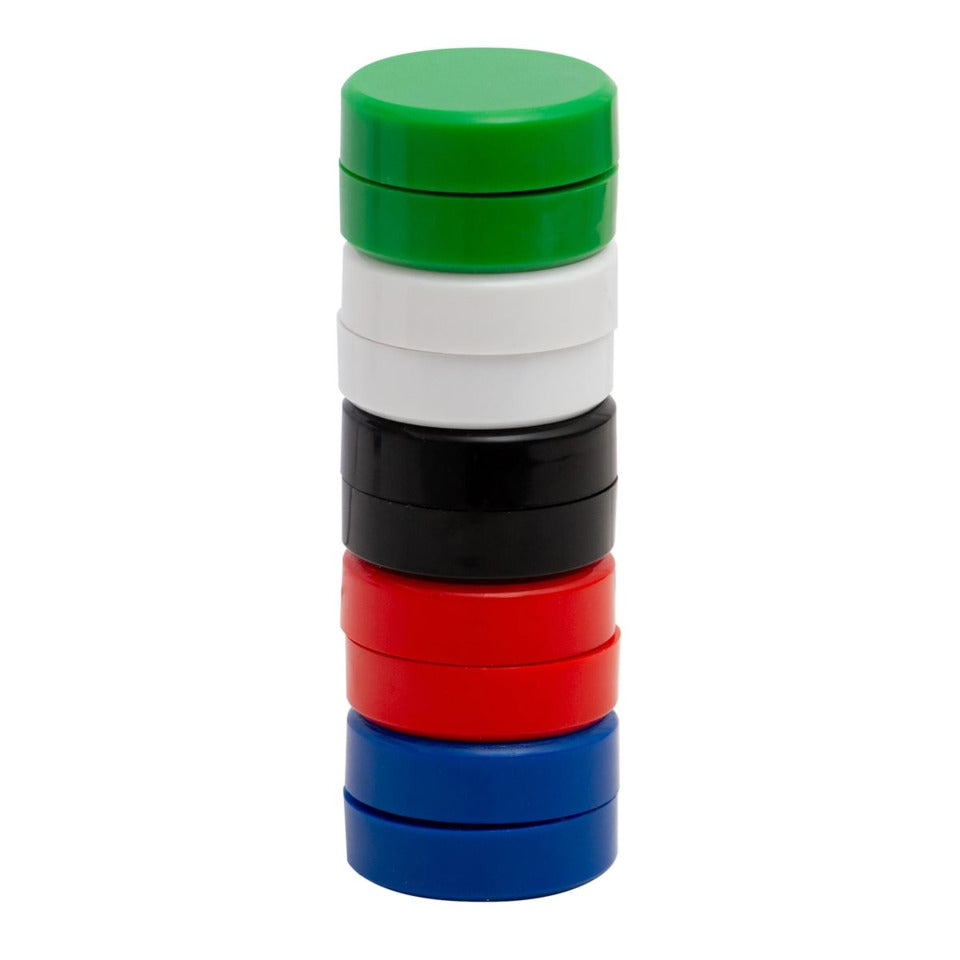 Magnet 10ST Ø35mm grün Q-CONNECT KF02647
