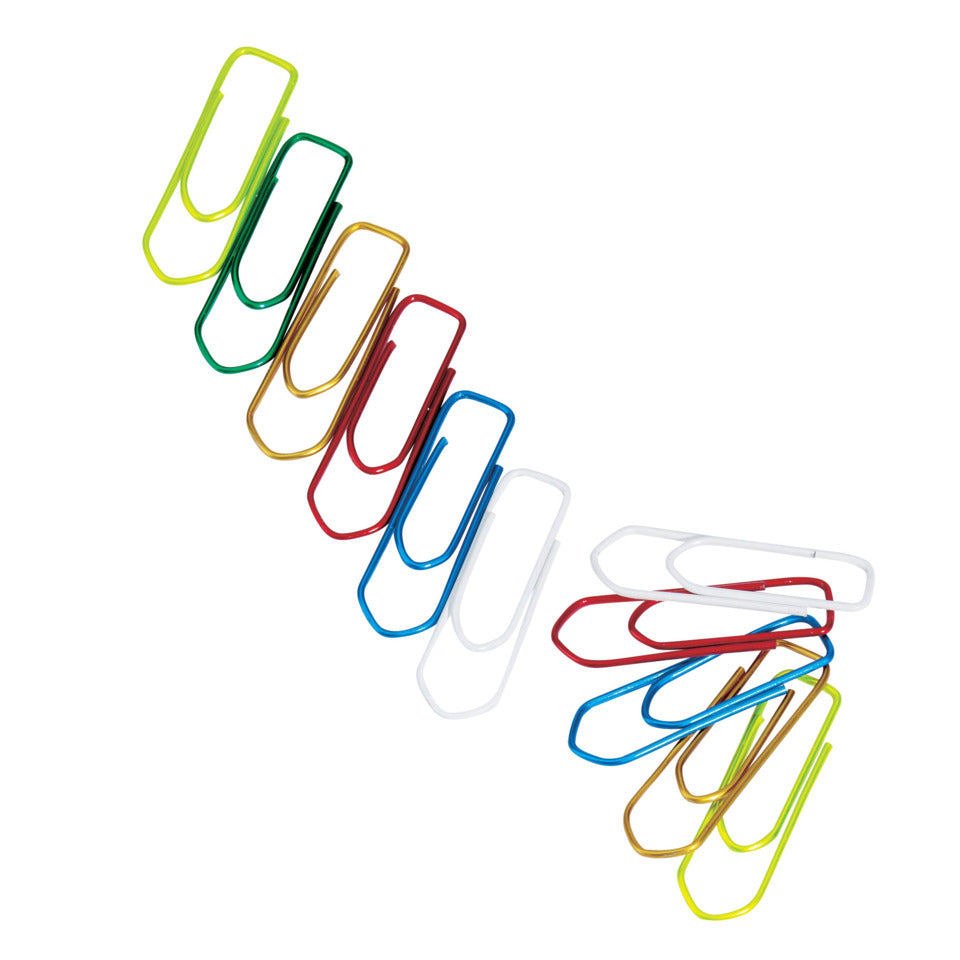 Büroklammer, 26mm, 125 Stück, sortiert Q-CONNECT KF02042 Q-CONNECT KF02042 Ds125St