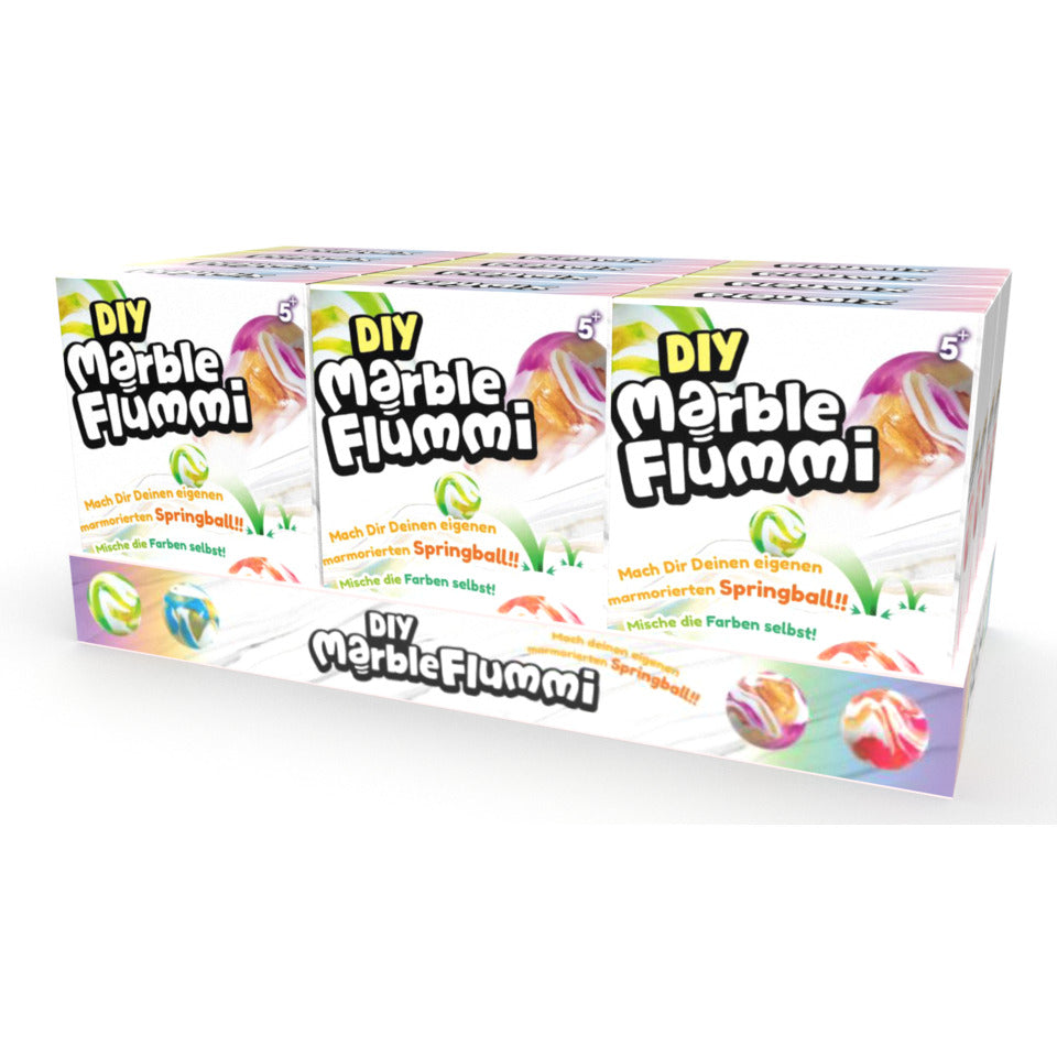 Bastelset DIY marble Flummi, sortiert  RG5218