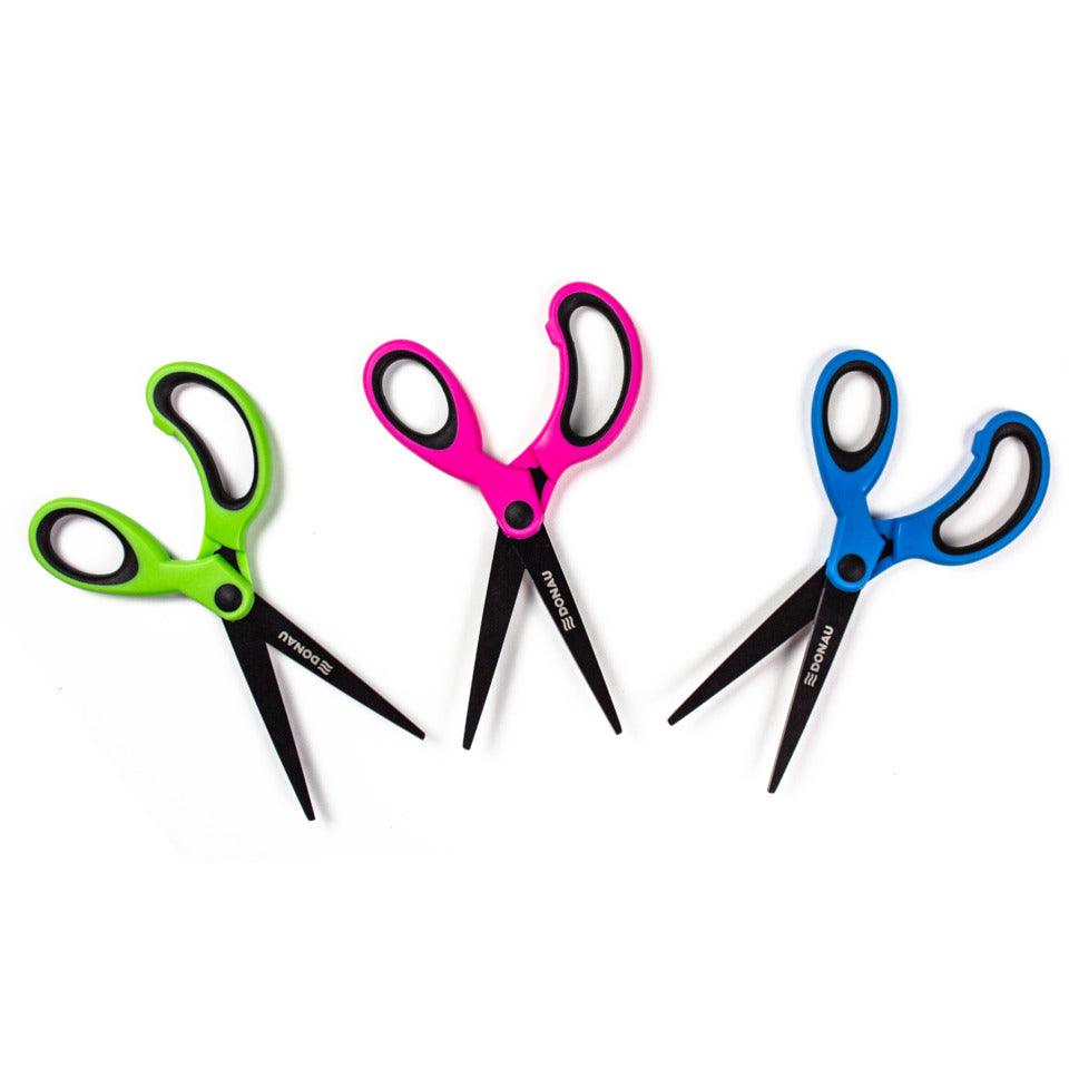 Bastelschere NEON Softgriff, 17 cm, sortiert DONAU 7922102-99 DONAU 7922102-99  17cm