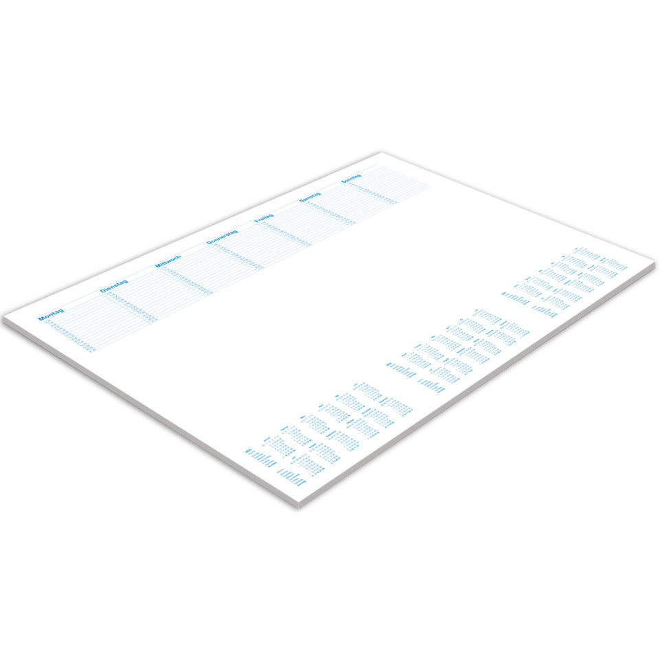 Schreibunterlage "Office - Blanko/Kalendarium" 48 x 33 cm, 30 Blatt RNK 46633 RNK 46633 33x48cm/30BL