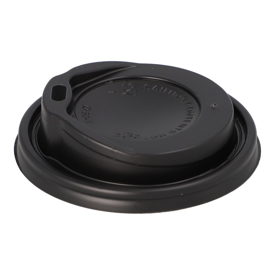 Deckel To-Go-Becher, 100 Stück, schwarz STARPAK 85497
