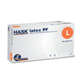 Einmalhandschuhe Latex, Gr.L, 100 Stück, weiß HASK 248004210 HASK 248004210 247004310 100St