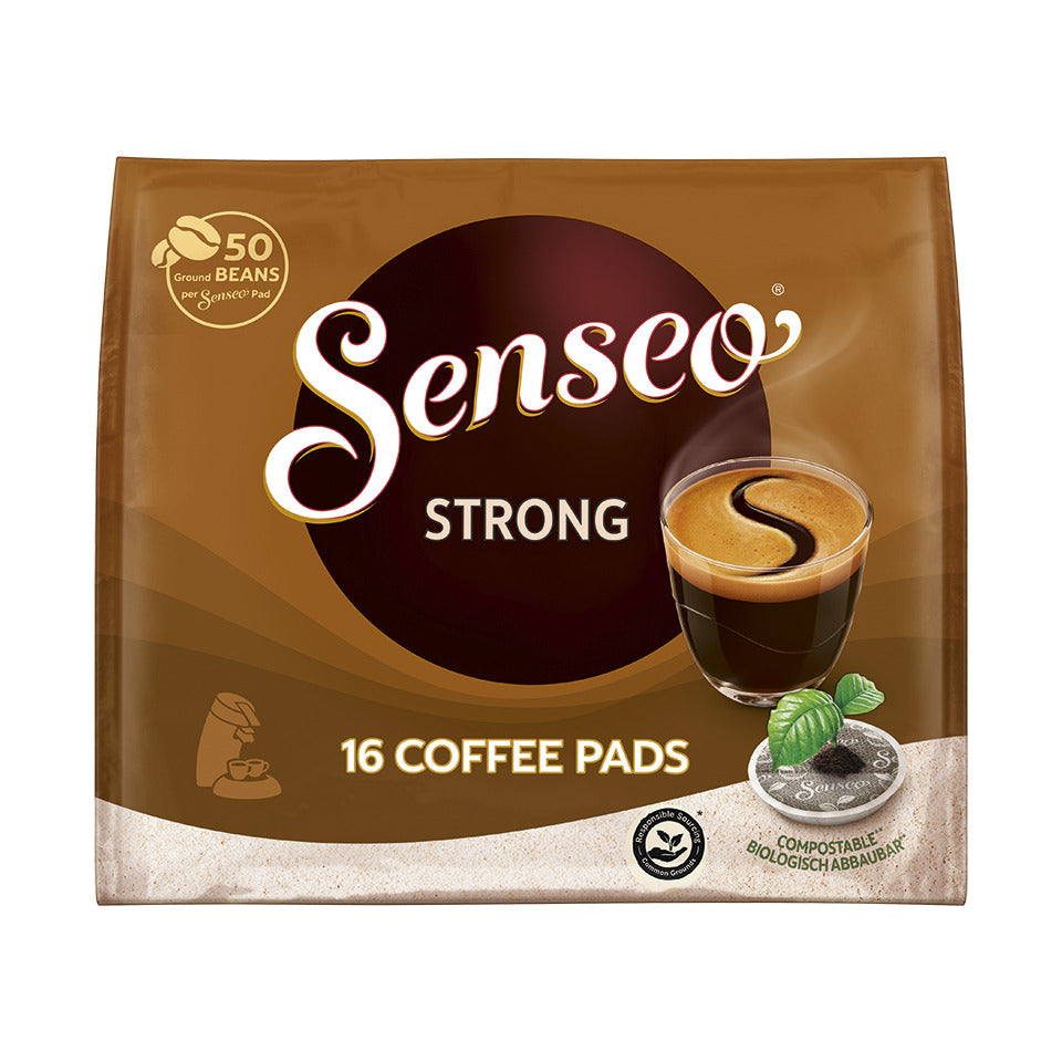 Kaffeepads Strong, 16 Stück SENSEO 4051954 SENSEO 4051012/4051954