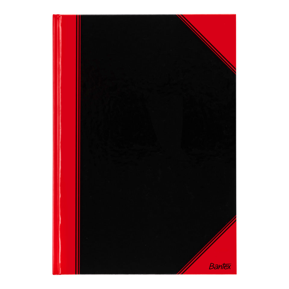 Chinakladde, A4, 96 Blatt, liniert, schwarz/rot BANTEX 100302814 BANTEX 100302814 schwarz/rot