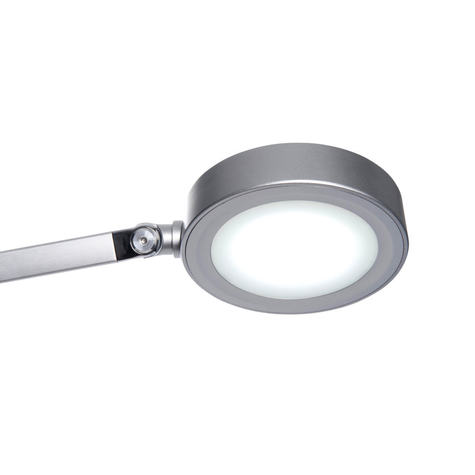 LED-Tischleuchte MAULgrace colour vario, dimmbar, 3000-6500 Kelvin, silber MAUL 82050 95 MAUL 8205095 dimmbar
