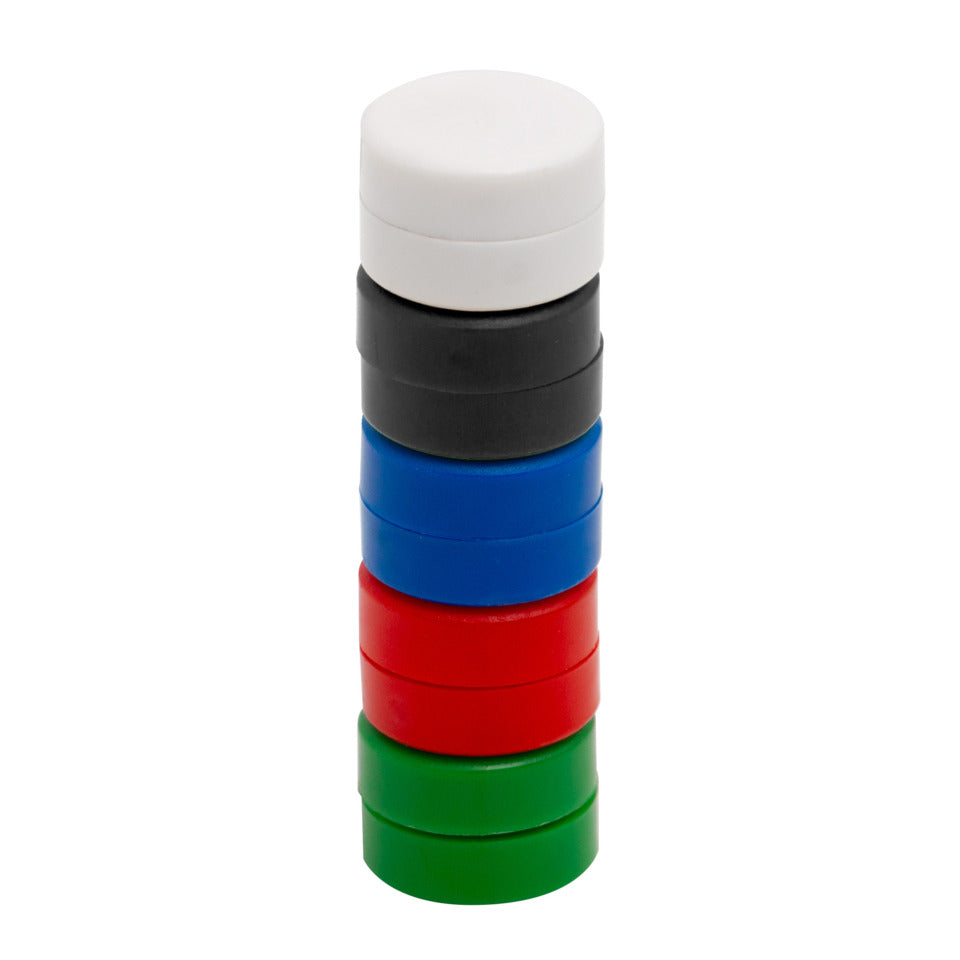Magnet 10ST Ø20mm weiß Q-CONNECT KF02633
